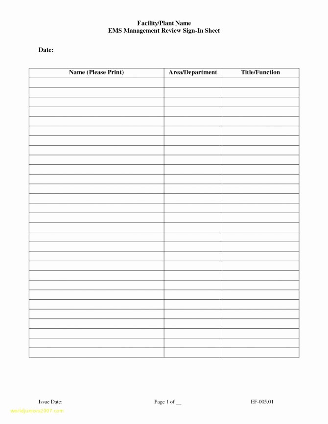 Training Sign In Sheet Excel Awesome Job Training Sign F Sheetlate Pletion Excel Project