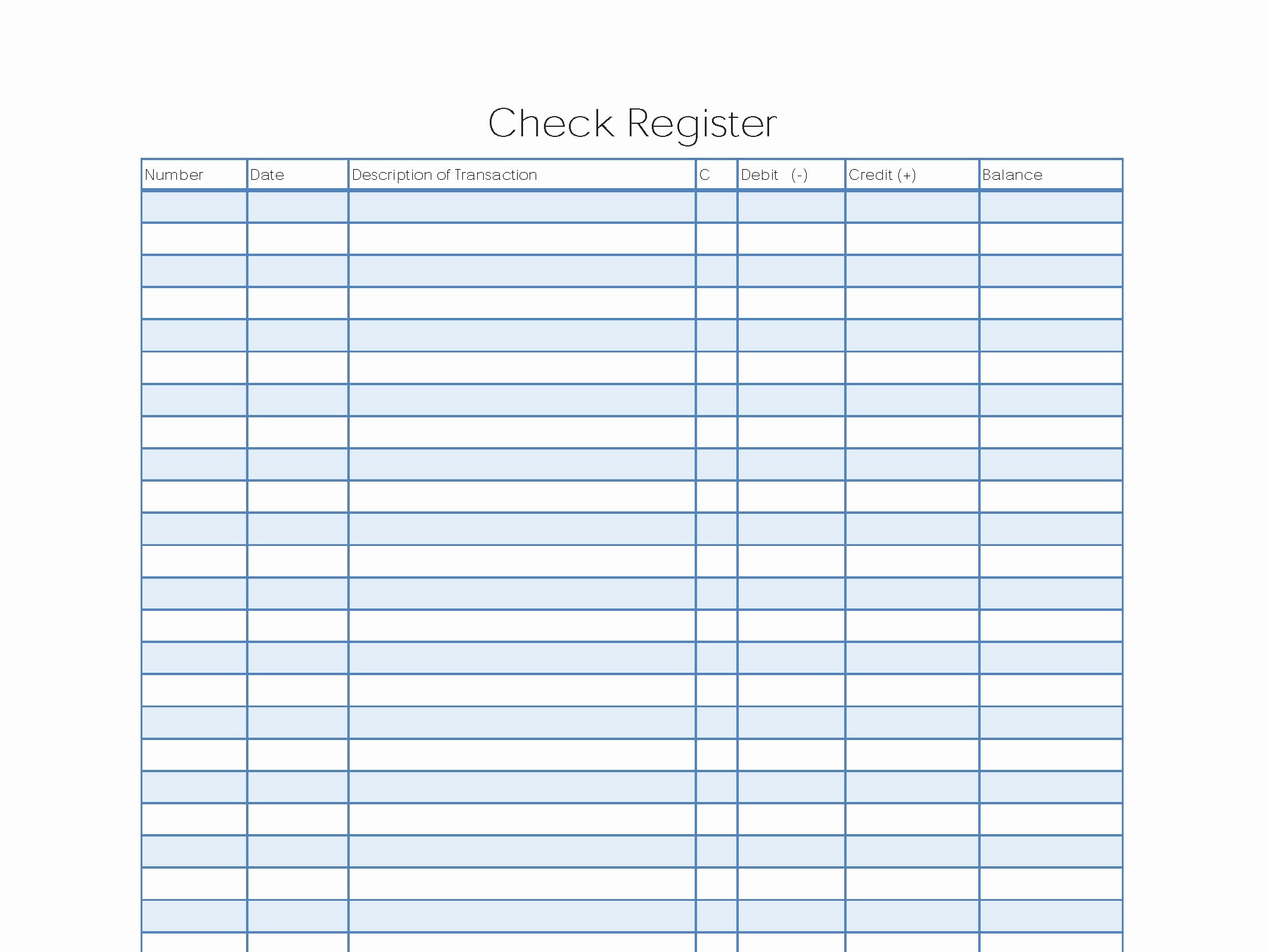 Transaction Register for Checking Account Fresh 6 Best Of Checkbook Transaction Register Printable