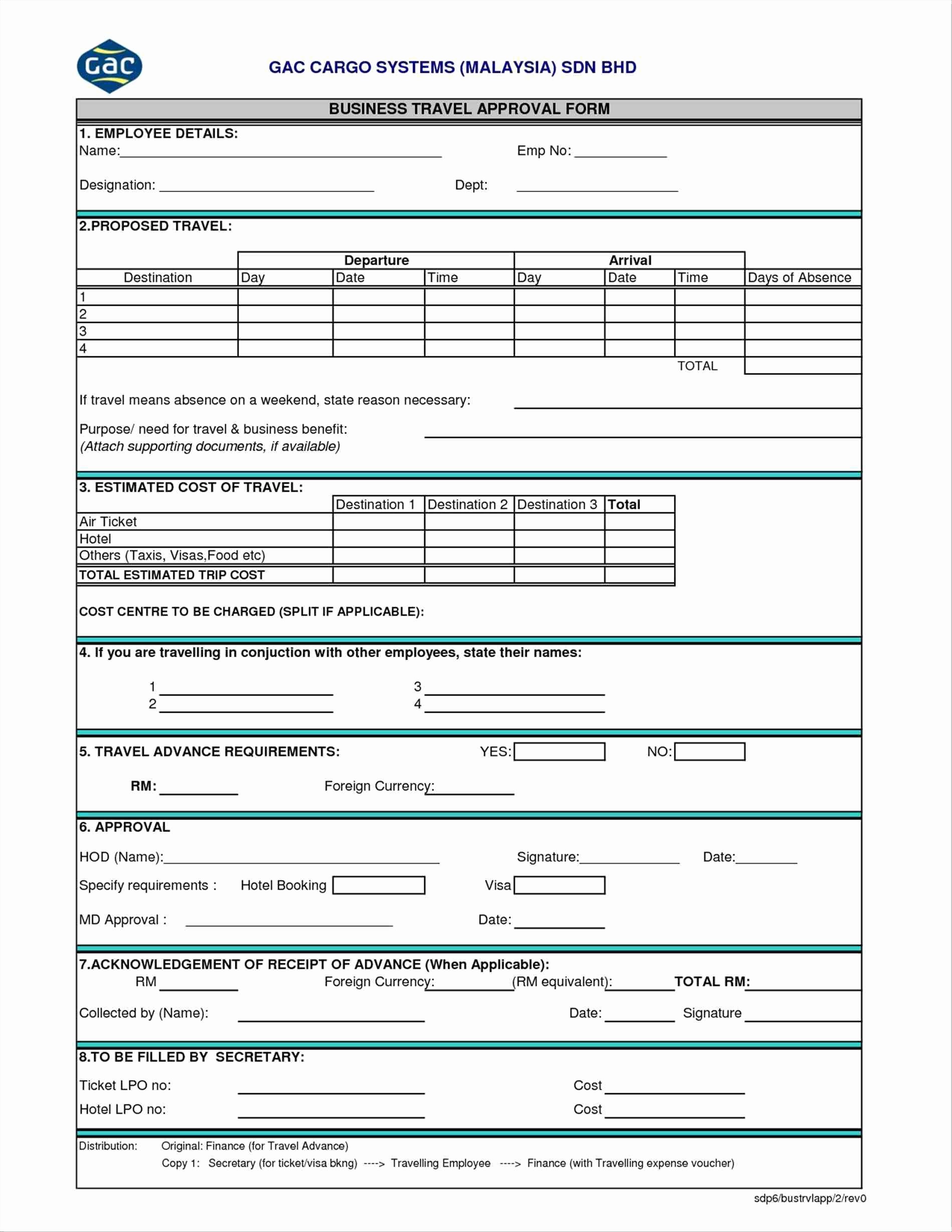 Travel Advance Request form Template Best Of How to Fill Out Travel Advance Request form Navy