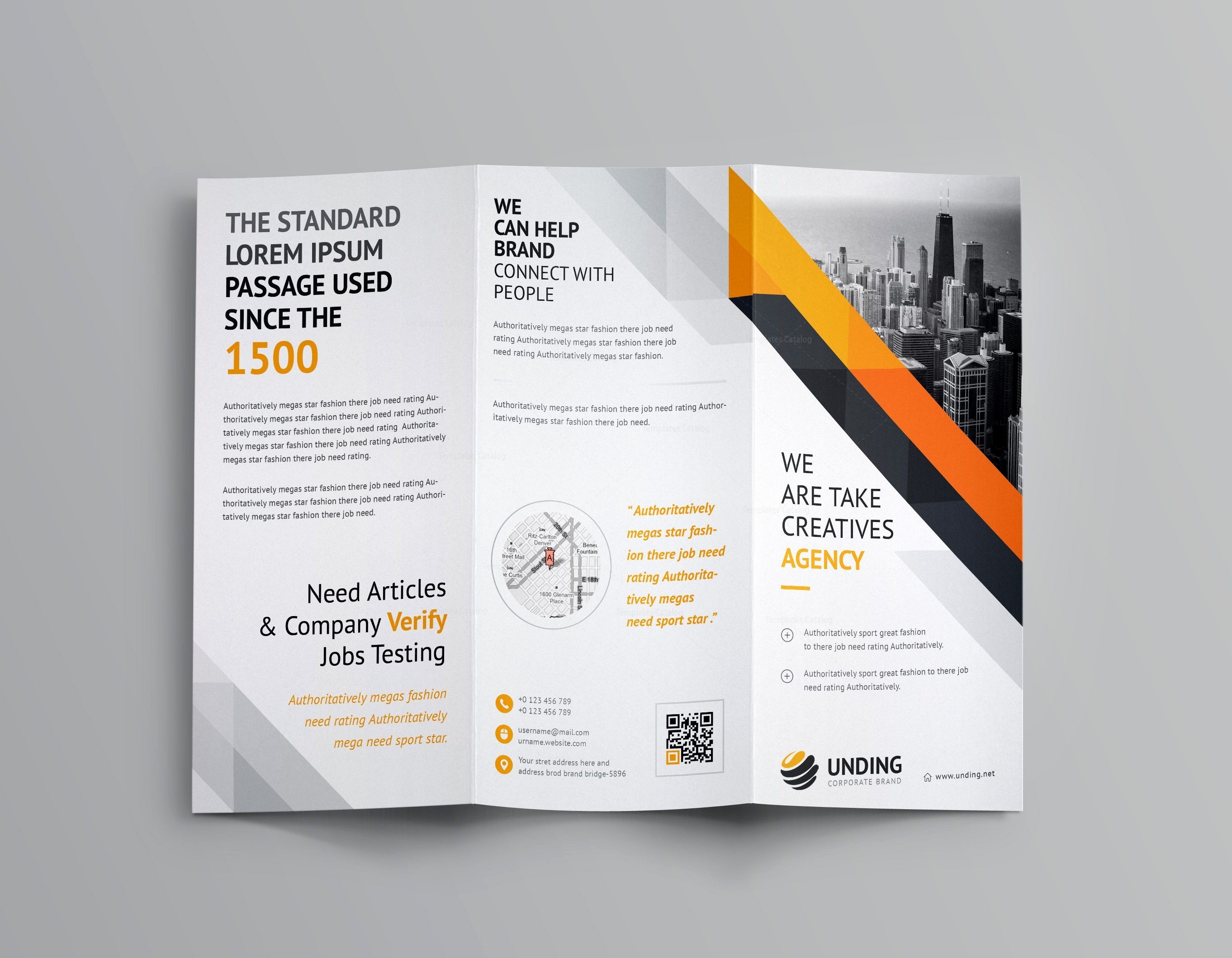 50 Tri fold Brochure Examples