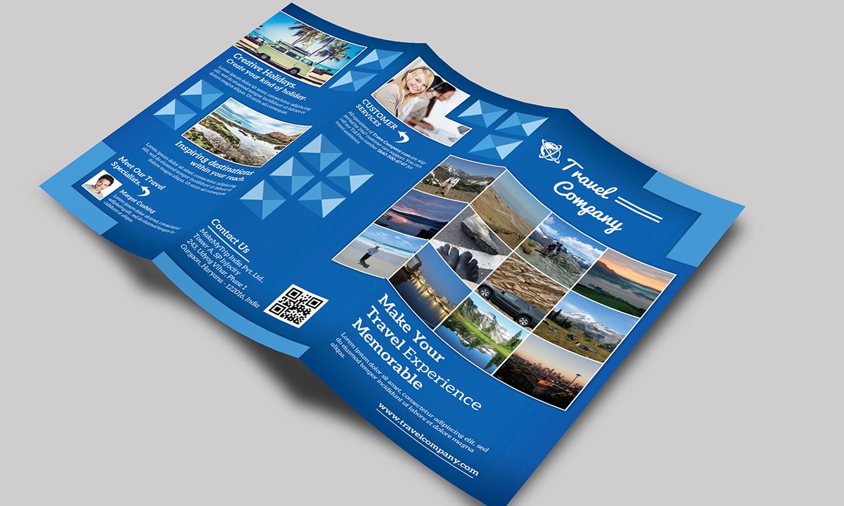 Tri Fold Travel Brochure Examples Elegant Travel Tri Fold Brochure Brochure Templates On Creative