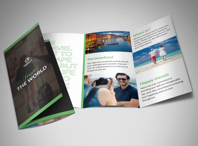 Tri Fold Travel Brochure Examples Inspirational Travel Brochure Template