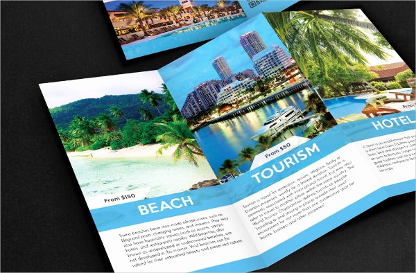 Tri Fold Travel Brochure Examples New 41 Tri Fold Brochure Templates