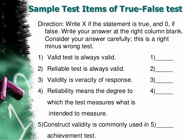 True or False Quiz Maker Beautiful assessment tools