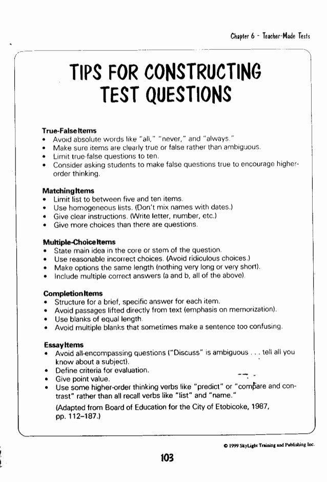 True or False Quiz Maker Best Of Teacher Made Tests