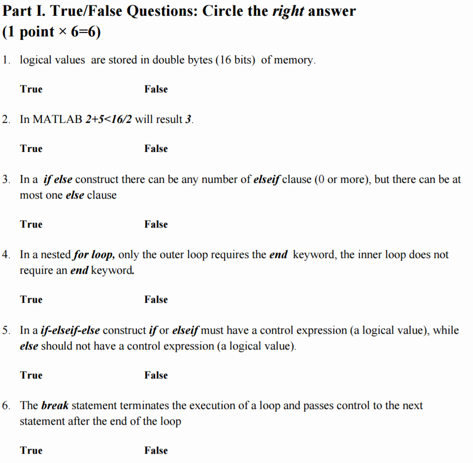True or False Test Template New Download if Logical Test Value if True Value if False