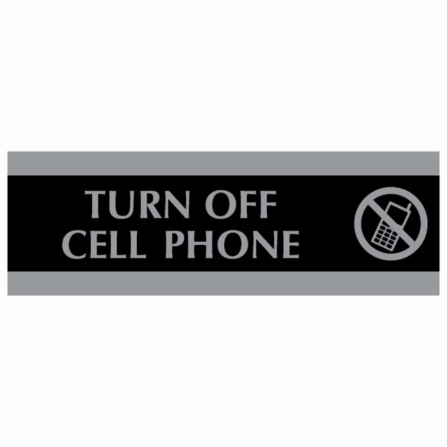 Turn Off Cell Phones Sign New U S Stamp &amp; Sign 4759 Century Turn F Cell Phone Sign 1