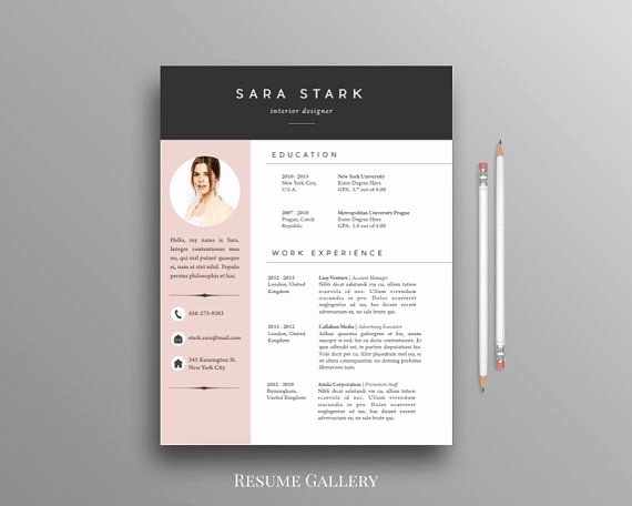 Unique Resume Templates Free Word Beautiful Best 25 Free Cv Template Ideas On Pinterest
