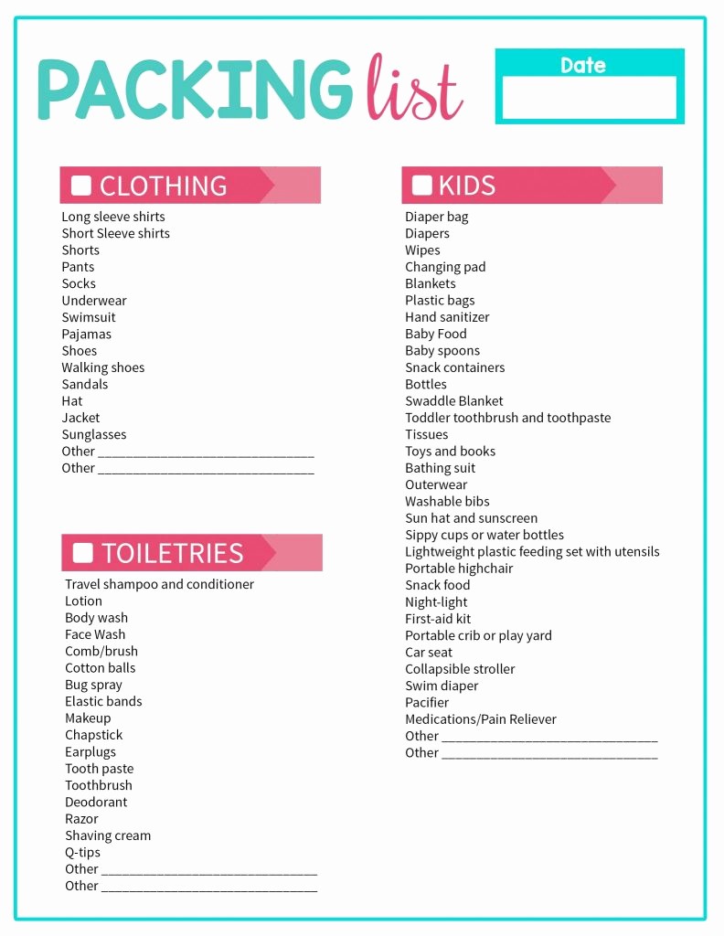 Vacation to Do List Printable Beautiful Travel Checklist This is Your Ultimate Vacation Packing