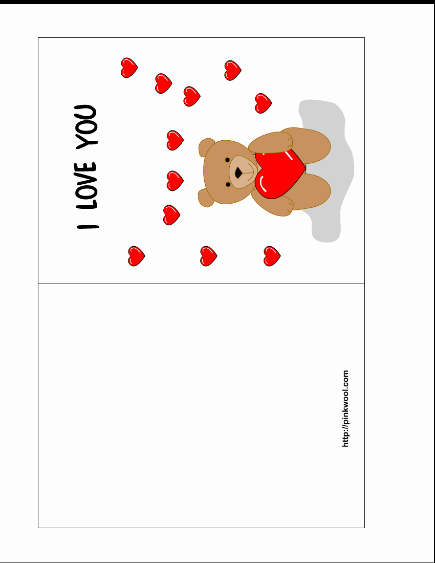 Valentine Card Templates for Kids Awesome 6 Best Of Free Printable Valentine Cards Templates