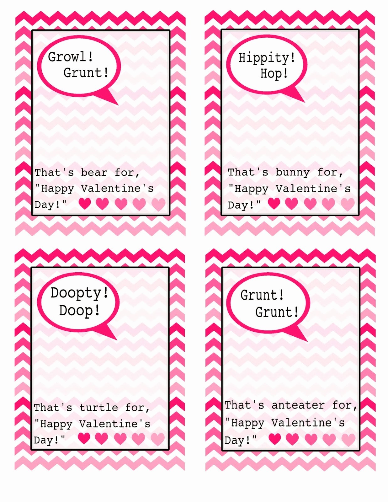 Valentine Card Templates for Kids Beautiful the Jacobs Clan Valentines Day Cards Free Template