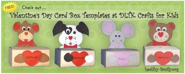 Valentine Card Templates for Kids Best Of Check Out these Box Valentine Card Holder Templates From