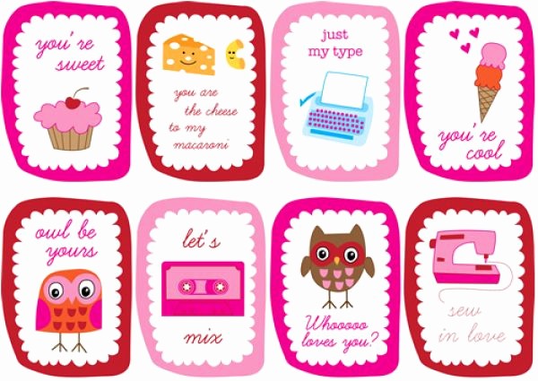 Valentine Card Templates for Kids New Pretty Printable Valentine Quotes Quotesgram
