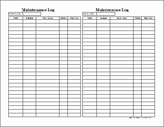 Vehicle Maintenance Log Book Pdf Fresh Out Sheet Excel Luxury Sign Template Download by Vehicle