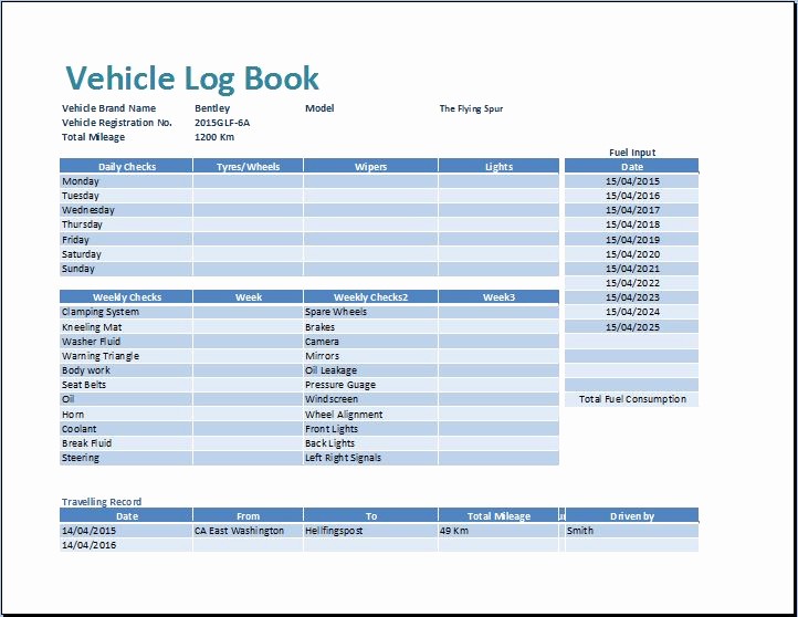 Vehicle Maintenance Log Book Pdf Inspirational Car Maintenance Checklist Spreadsheet