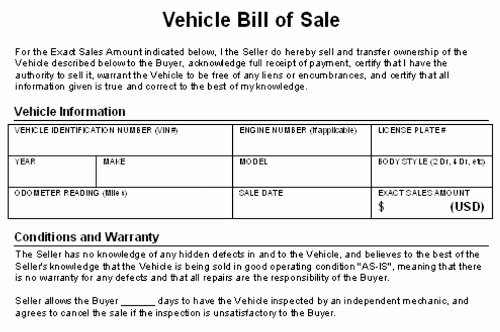 Vehicle Sale Agreement with Payments Elegant How to Write A Contract for Selling Your Car