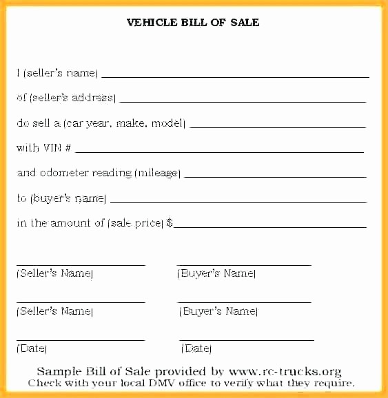 Vehicle sold as is Template Awesome 15 Kansas Bill Of Sale