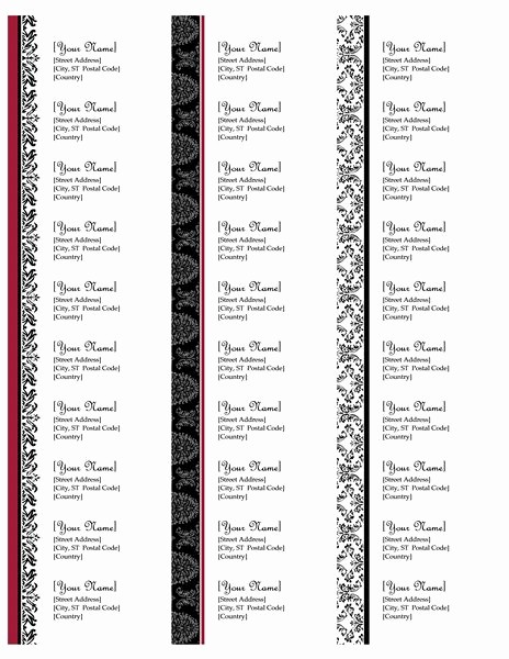 Wedding Address Labels Template Free Awesome 23 Best Address Labels Free Address Label Templates