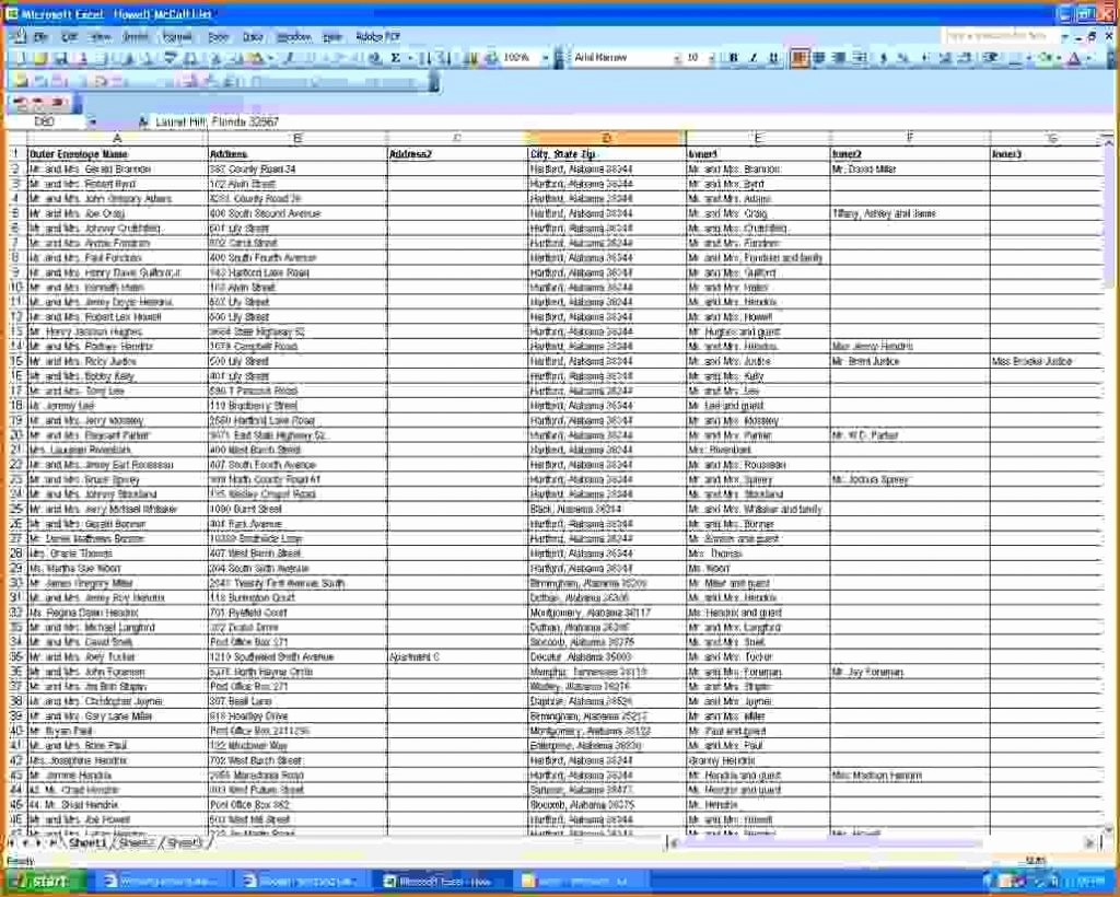 Wedding Guest List Spreadsheet Excel Lovely Wedding Guest List Excel Spreadsheet – Spreadsheet Template