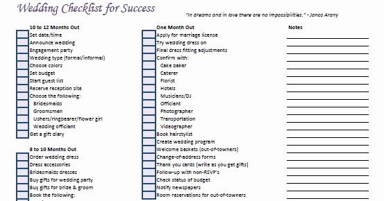 Wedding List to Do Template Elegant Excel In Life Templates Included Wedding Planning Checklist