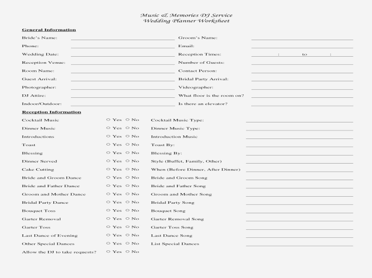 Wedding Reception song List Template Lovely attending List songs for Wedding Reception Can Be A