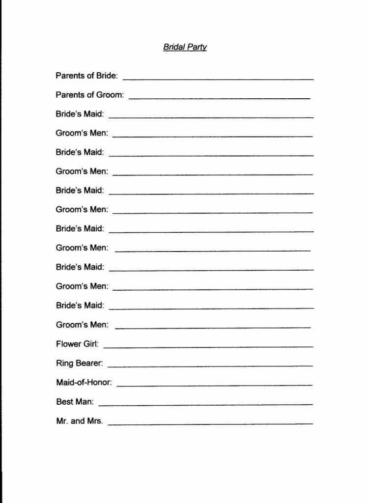 Wedding Reception song List Template Lovely Page Templates Wedding song List for Dj Template