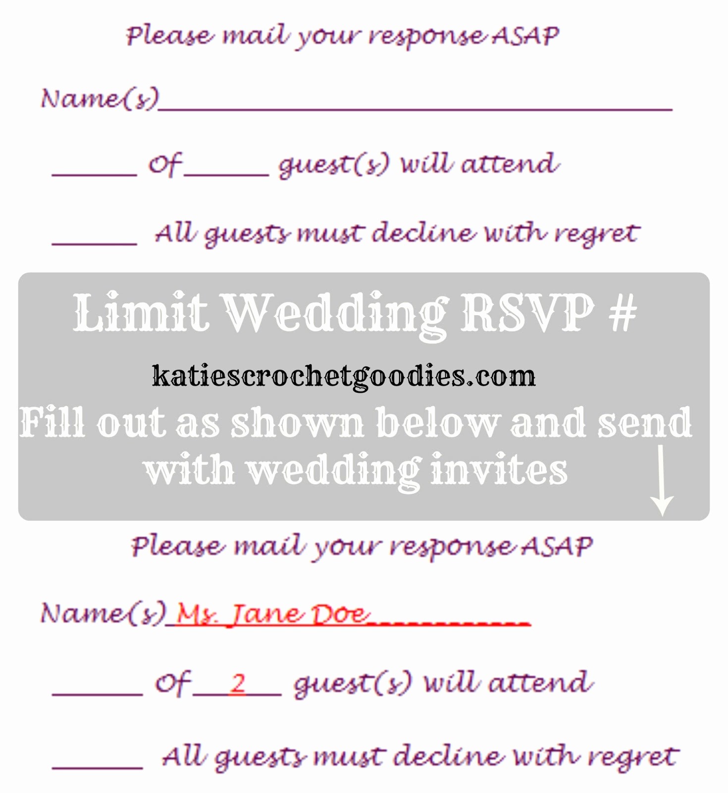 Wedding Response Card Template Free Beautiful Free Wedding Templates Rsvp &amp; Reception Cards Katie S