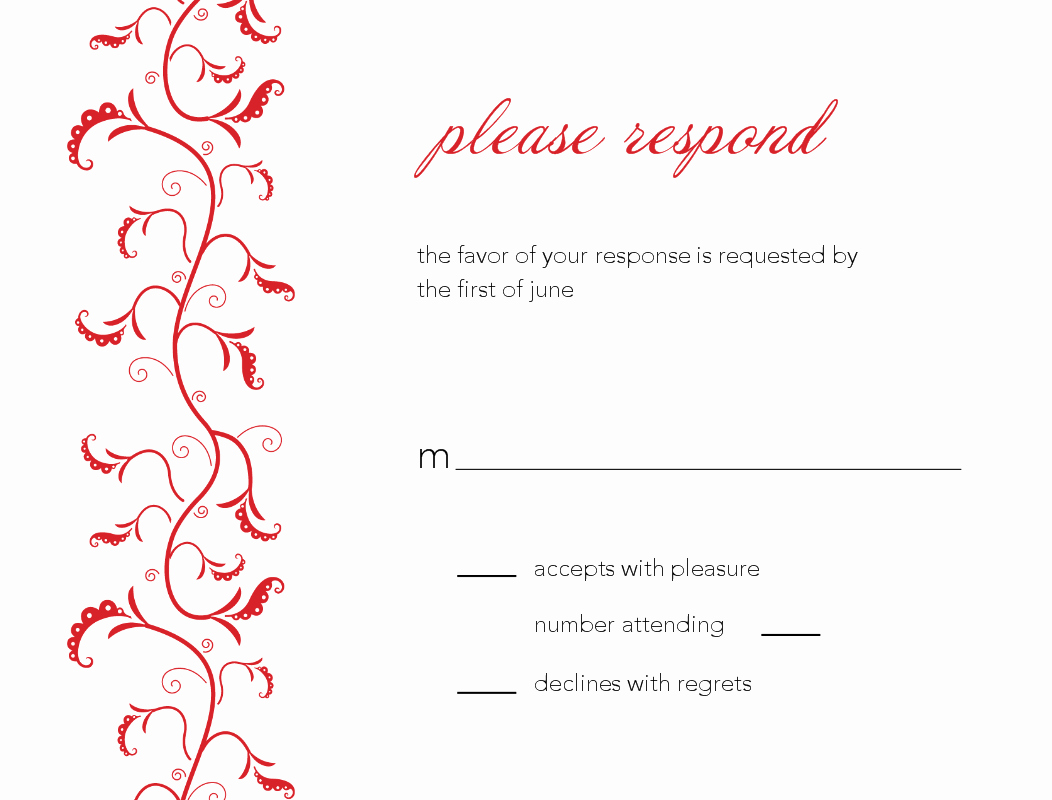Wedding Response Card Template Free Best Of 6 Best Of Wedding Rsvp Postcard Template Wedding