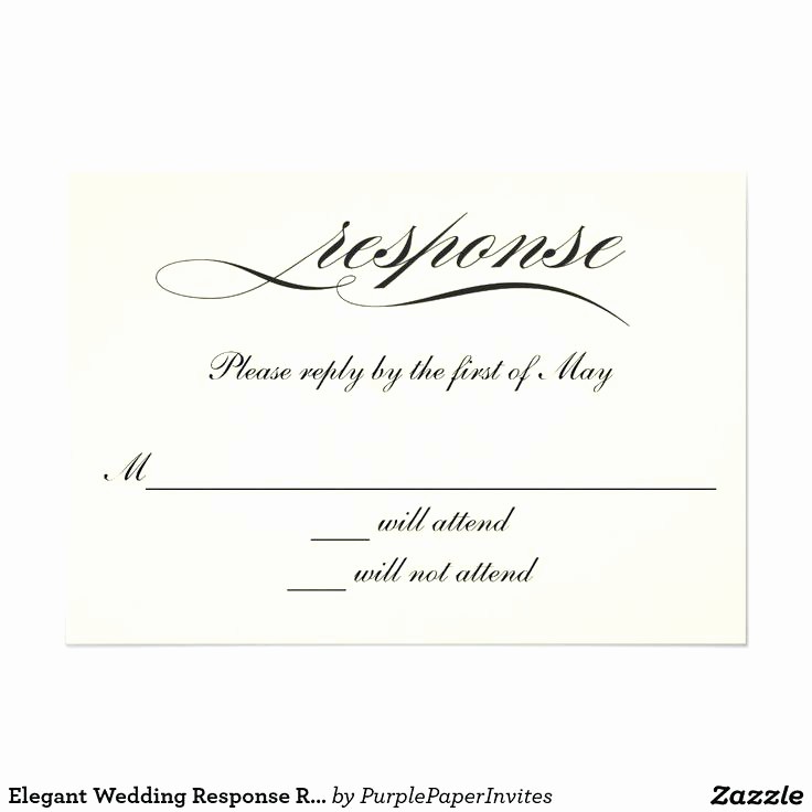 Wedding Response Card Template Free Best Of Wedding Response Card Template Editable Text Word File