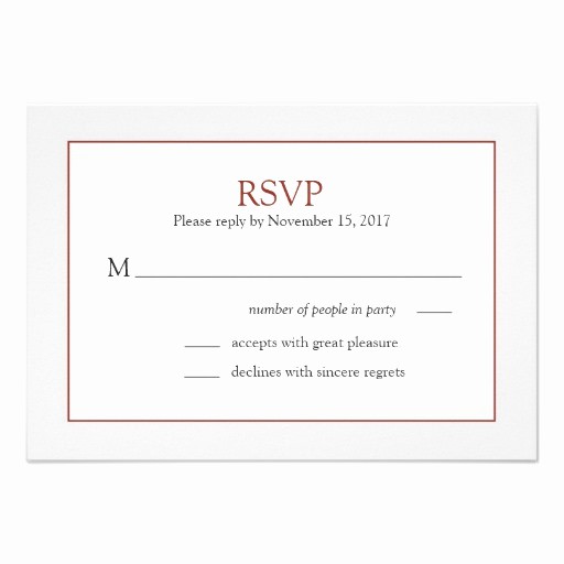 Wedding Response Card Template Free Lovely Rsvp Slip Template Wedding Rsvp Wording and Card Etiquette