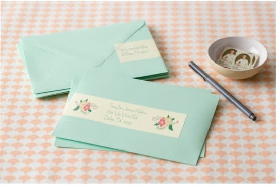 Wedding Return Address Label Template Luxury Create Custom Address Labels for Your Wedding Stationery