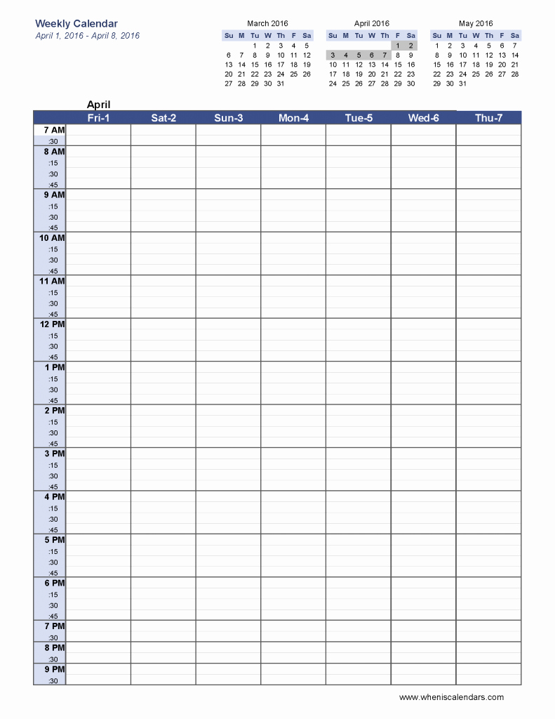 Week by Week Calendar Template Inspirational 6 Week Blank Schedule Template Weekly Calendar Template