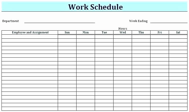 free excel schedule template monthly employee shift work