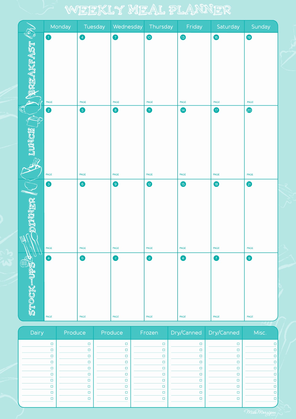 Weekly Meal Plan Template Free Best Of About to Board the “i Quit Sugar” Train for the 8 Week
