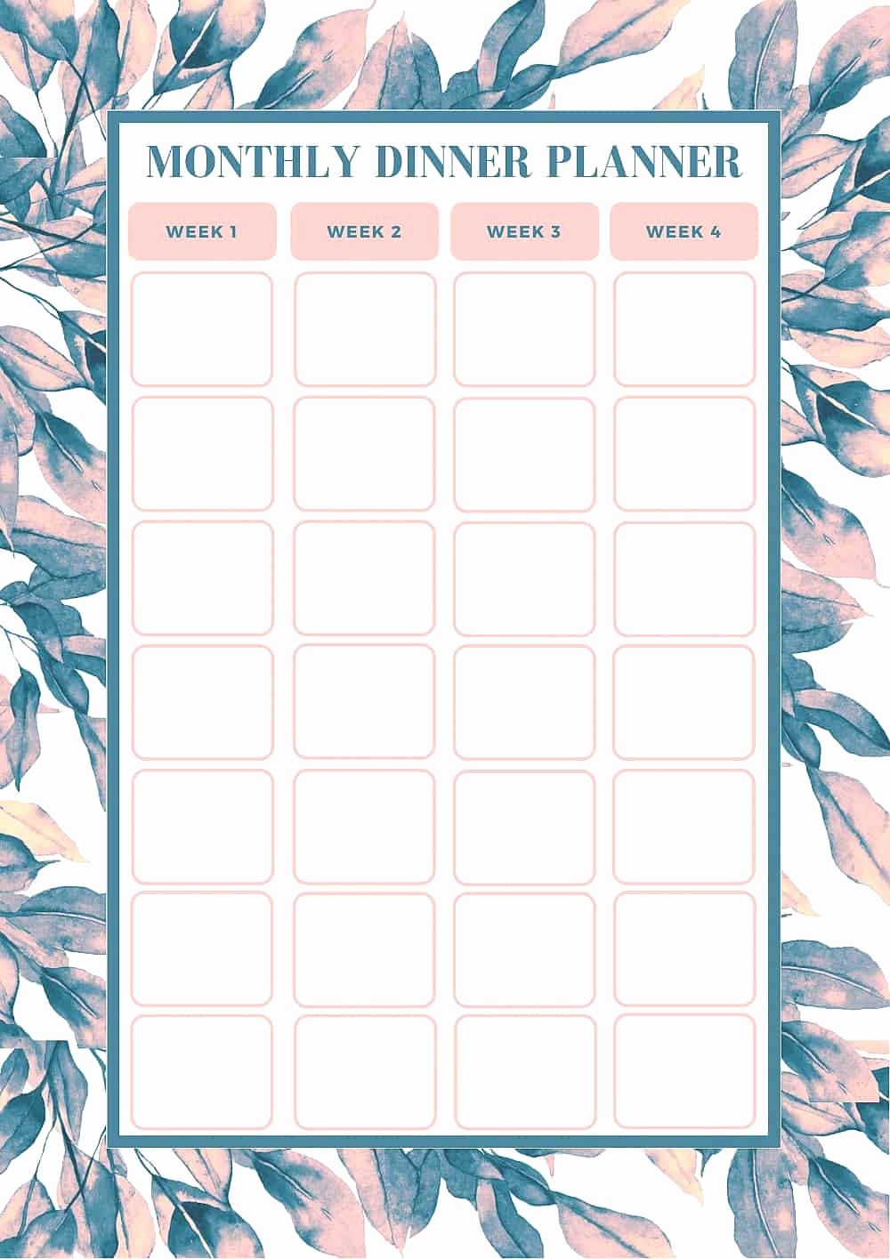Weekly Meal Planning Template Free Awesome Free Monthly Meal Planning Template Bake Play Smile