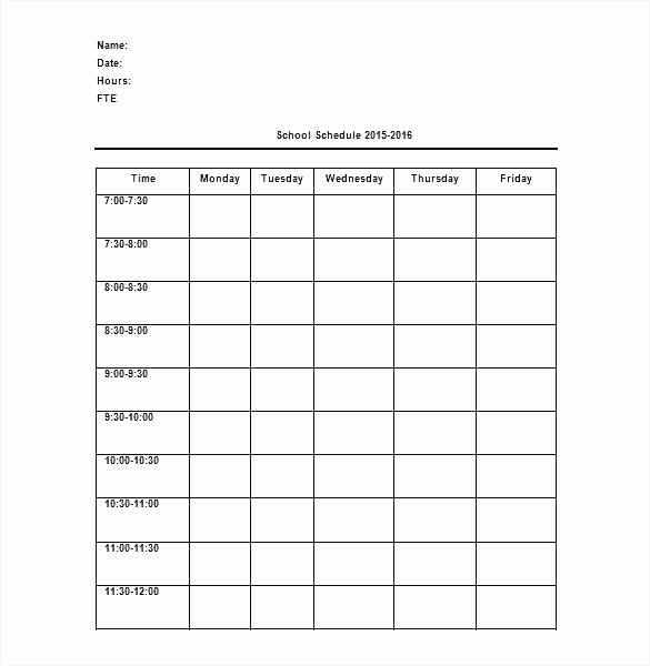 Weekly Planning Template for Teachers Inspirational Monthly Planning Template for Teachers Mon Core Weekly