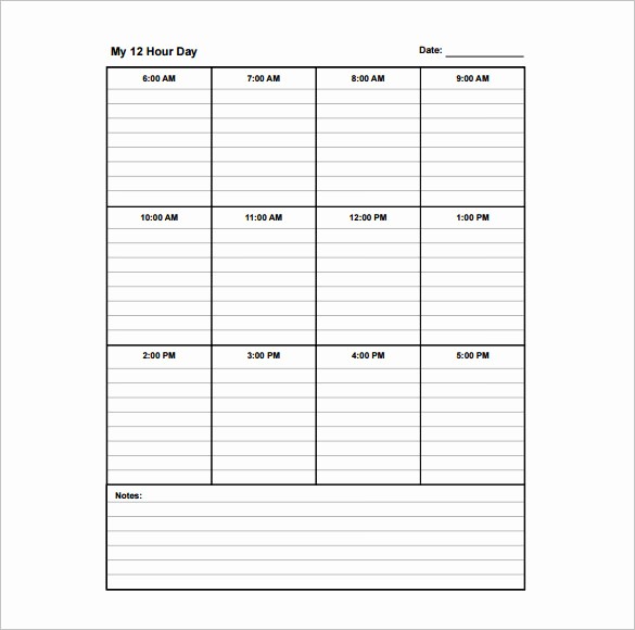 Weekly Schedule Template with Hours Best Of School Schedule Template 13 Free Word Excel Pdf