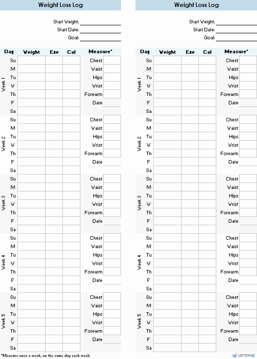Weight Loss Challenge Chart Template Best Of Weight Loss Chart Free Printable Weight Loss Charts and