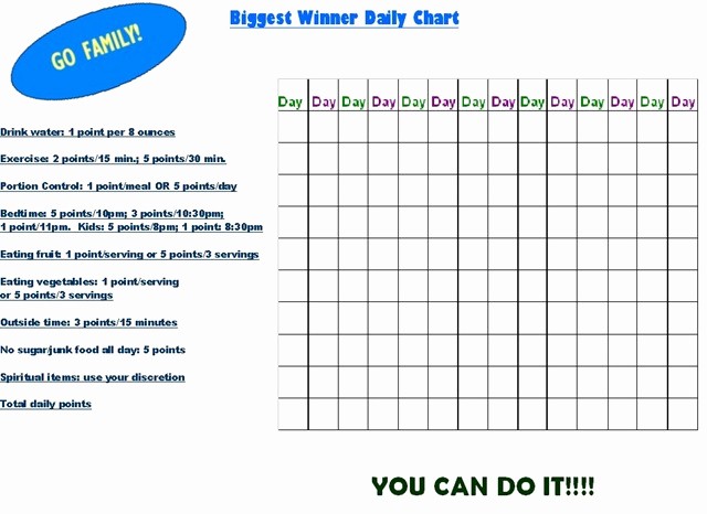 Weight Loss Challenge Chart Template Elegant Weight Loss