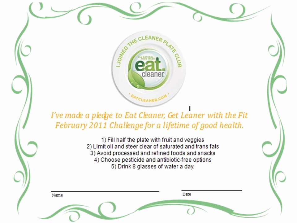 Weight Loss Challenge Flyer Template New 23 Of Challenge Certificate Template