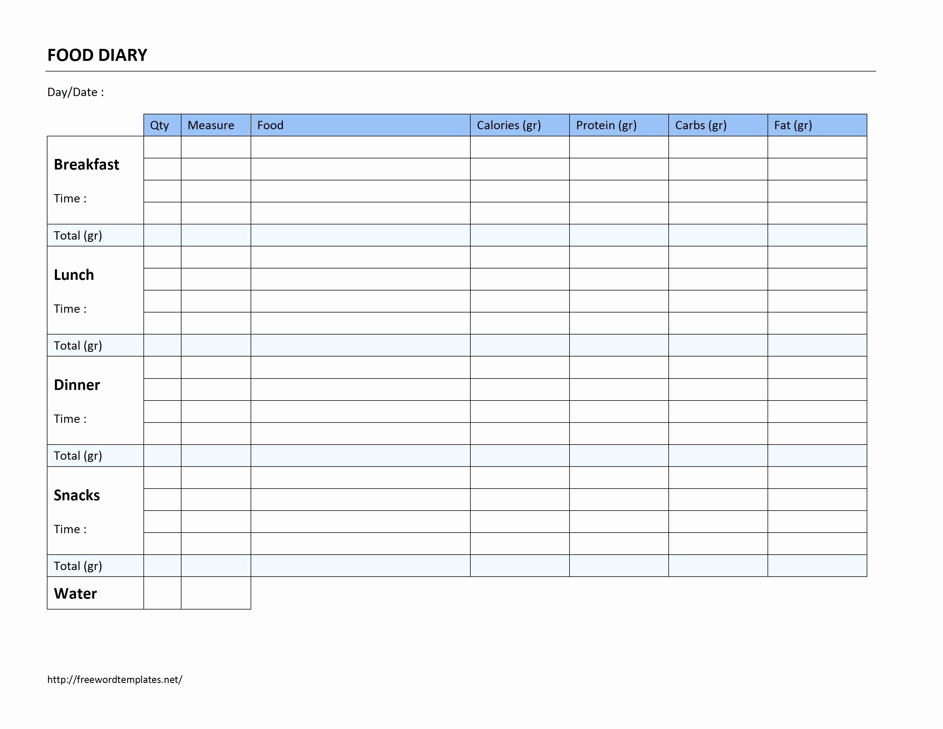 publisher file weight loss tracker template