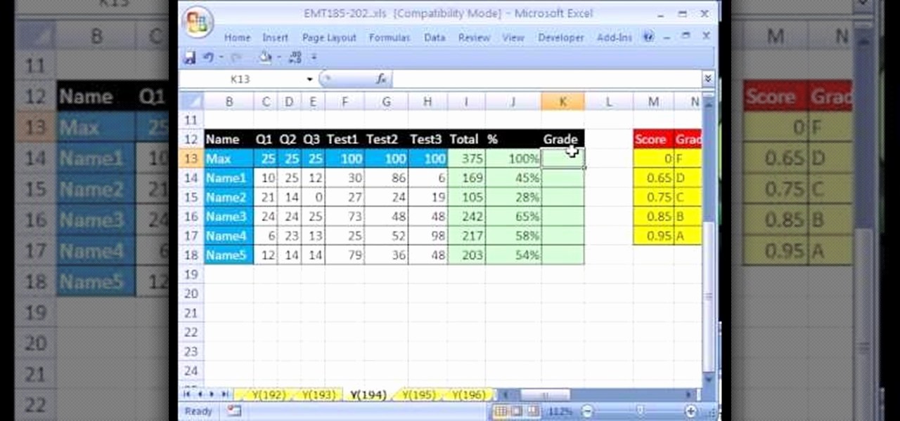 Weighted Grade Calculator Excel Template Awesome How to Make A Gradebook Based On Percentage Scores In