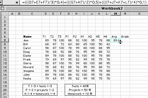 Weighted Grade Calculator Excel Template Fresh Using An Excel Worksheet as A Grade Book