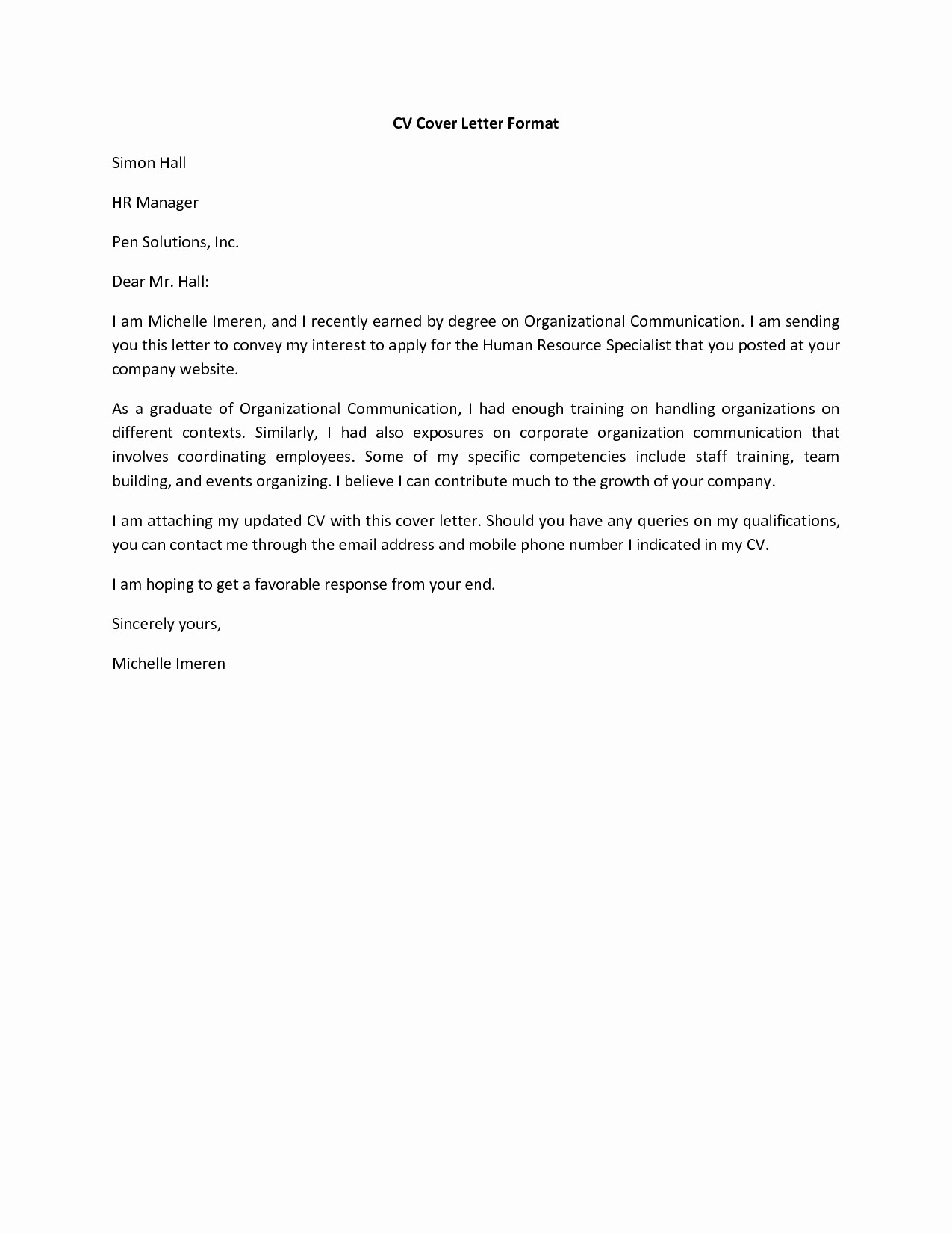 What is A Cv Letter Awesome Basic Cover Letter for A Resume