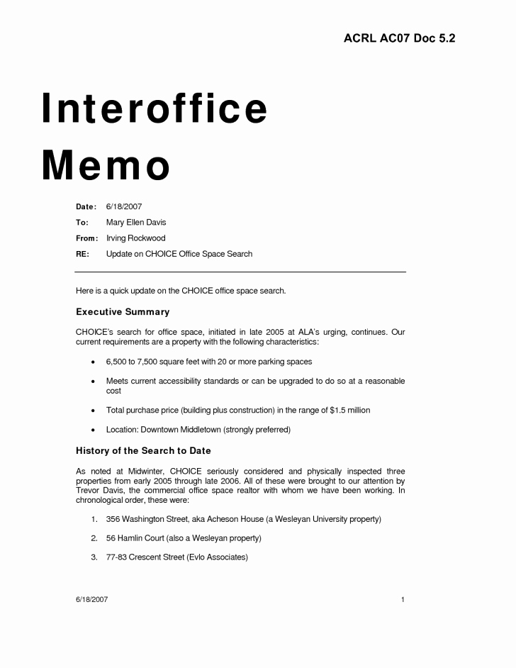 What is A Interoffice Memo Lovely Template Executive Memo Template