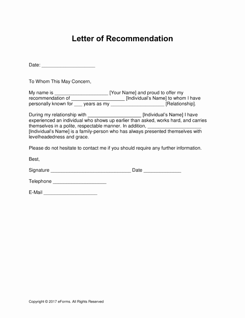 What is A Recommendation Letter Awesome Professional Letter Re Mendation Template Free