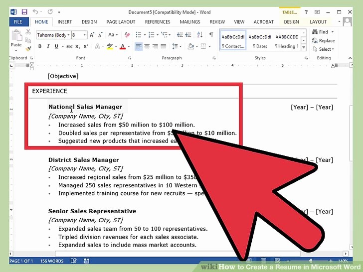 What Microsoft Program Makes Resumes New How to Create A Resume In Microsoft Word with 3 Sample