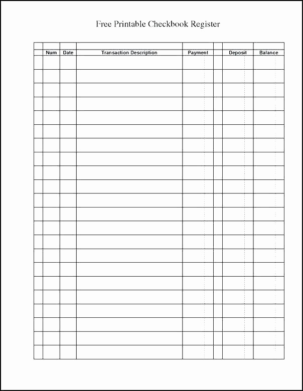 Where to Buy Checkbook Register Best Of Checkbook Register Templates Free Printable Template Lab