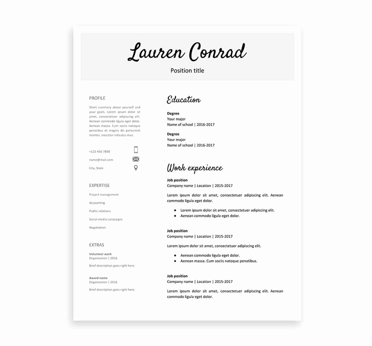 Where to Find Resume Templates Beautiful Google Docs Resume Templates 10 Examples to Download