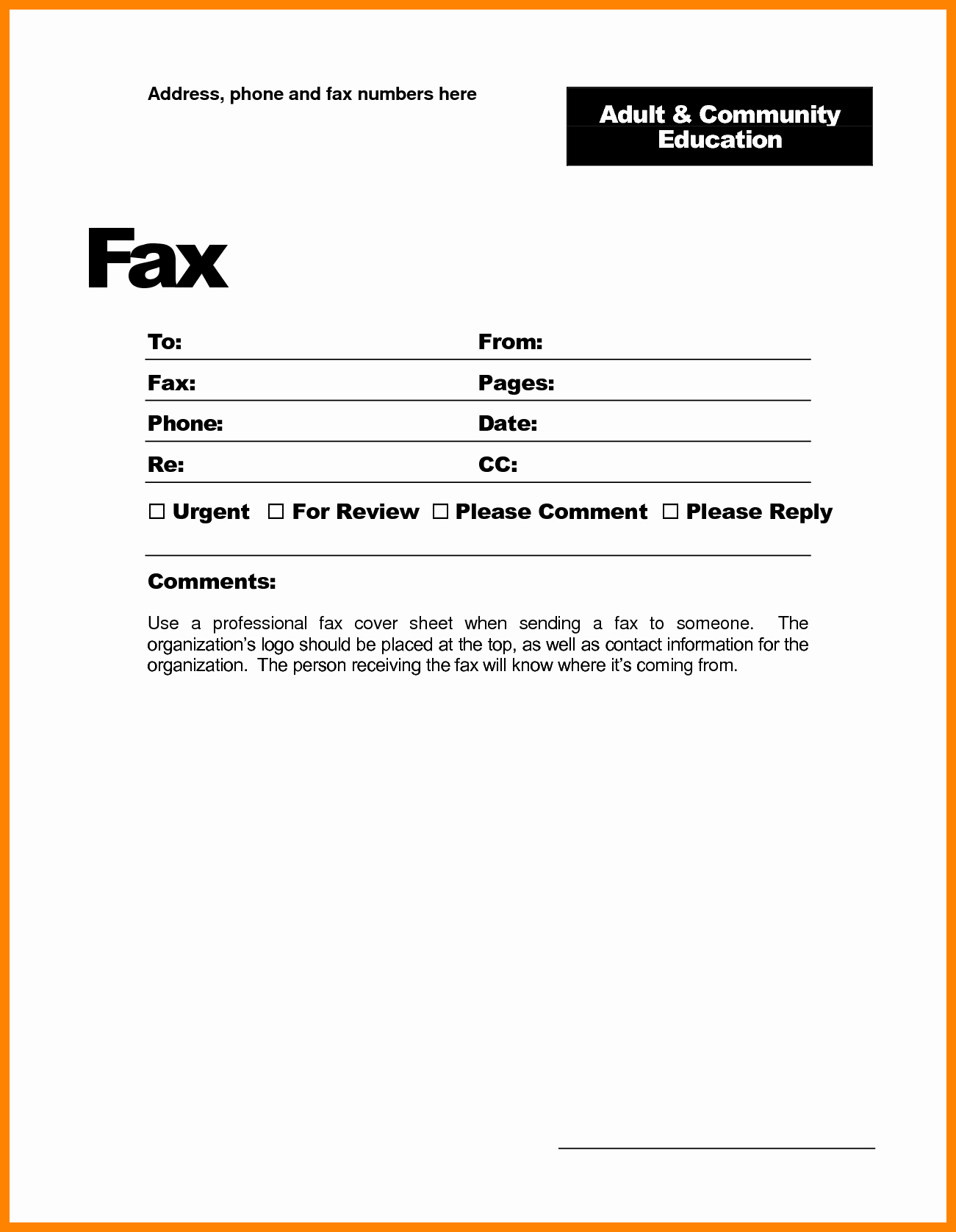 Word Template Fax Cover Sheet Best Of Fax Cover Template Word Portablegasgrillweber